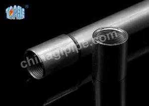 UL 1242 IMC צינור חשמלי עם צימוד וכובע פלסטיק