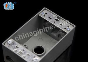 אלומיניום יצוק למות 3/4 אינץ ' חור פלדה העיר עמיד קיבול עודפים צומת קופסת חשמל