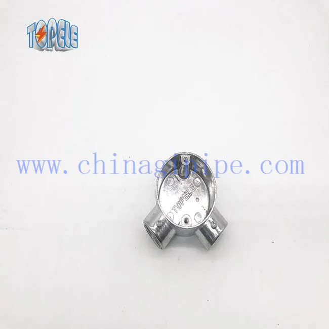 זווית הדרך BS 4568/BS 31 מעגלי אלומיניום תיבת