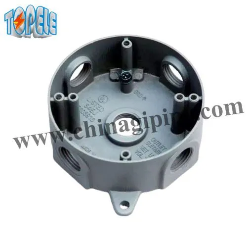 תיבת שקע עגולה עמיד בפני מזג אויר