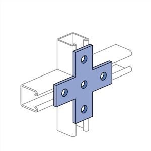 קרוס פלאט צלב קרוס עם חור מצופה אבץ