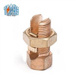 מחבר בורג מפוצל נחושת מוצק