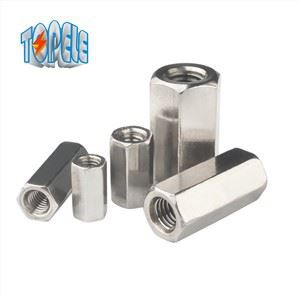 נירוסטה הברגה משושה הברגה צימוד מטיל או חוט UNC