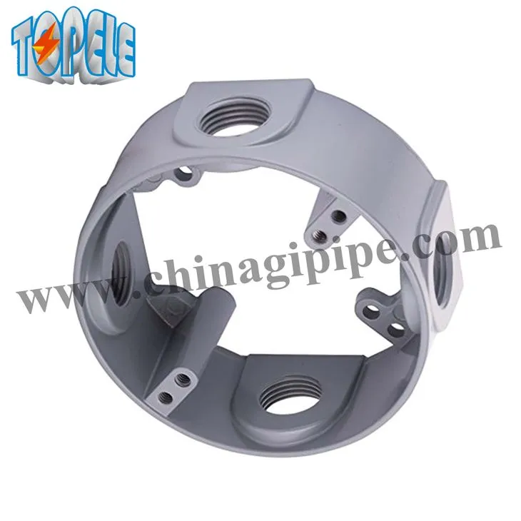 עמיד בקופסה 4 אינץ ' עגול הארכה